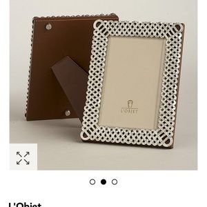 L’OBJET Braided 5x7 picture frame